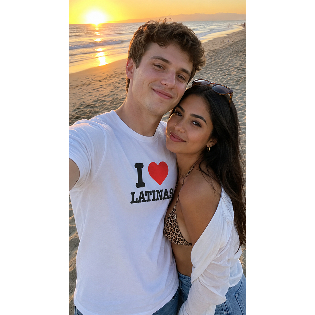 i love latinas tee